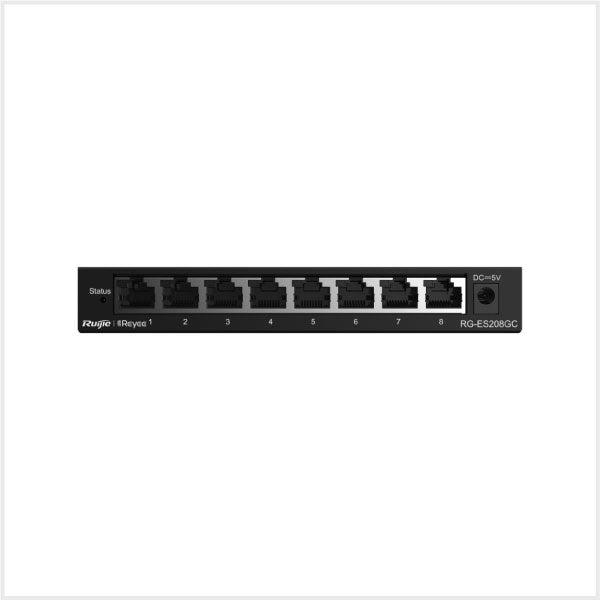 Reyee 8-Port Gigabit Smart Cloud Managed Non-PoE Switch