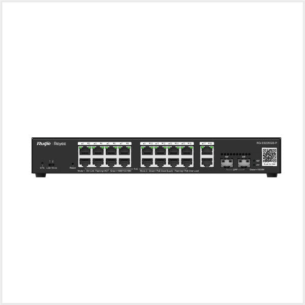 20-Port Gigabit Smart PoE Cloud-Managed Switch