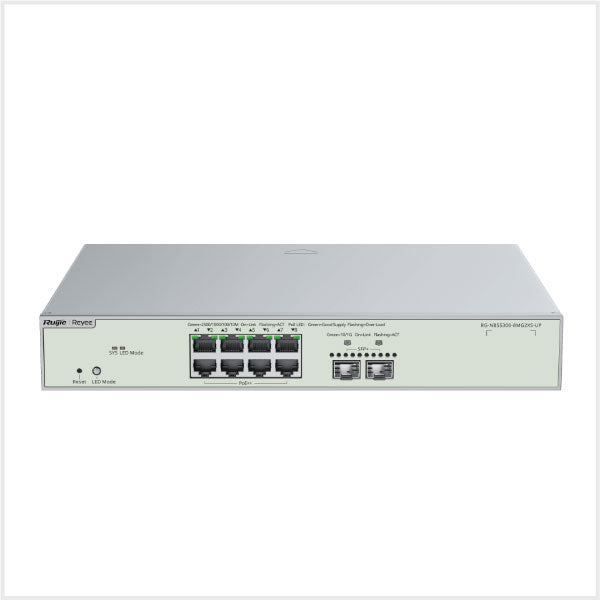 8-Port Multi-Gigabit Layer L2+ Managed PoE Switch