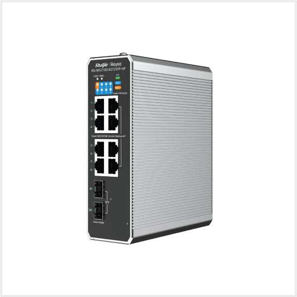 8-Port Gigabit Cloud-Managed Industrial Switch