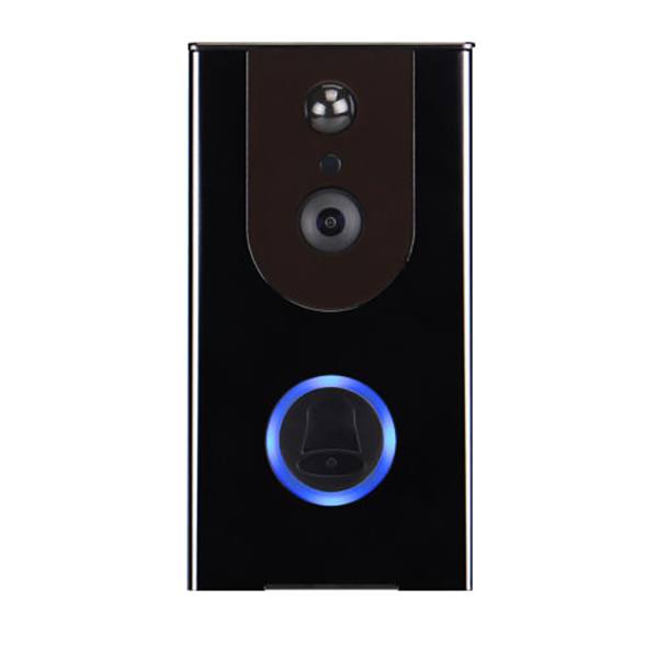 Smart Wi-Fi Video Doorbell (Black)