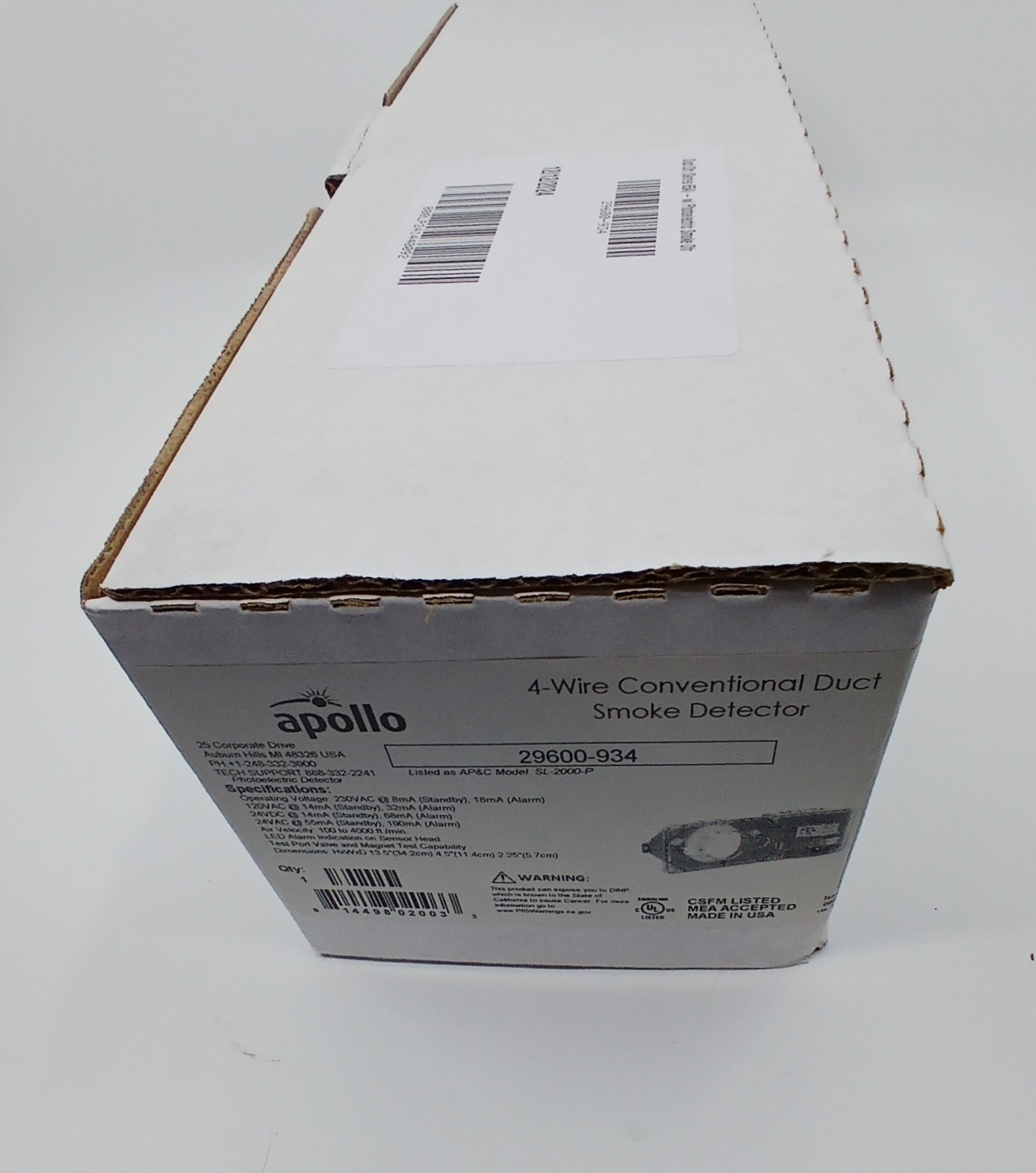 Apollo 29600-934 Duct Detector - JEM Systems UK