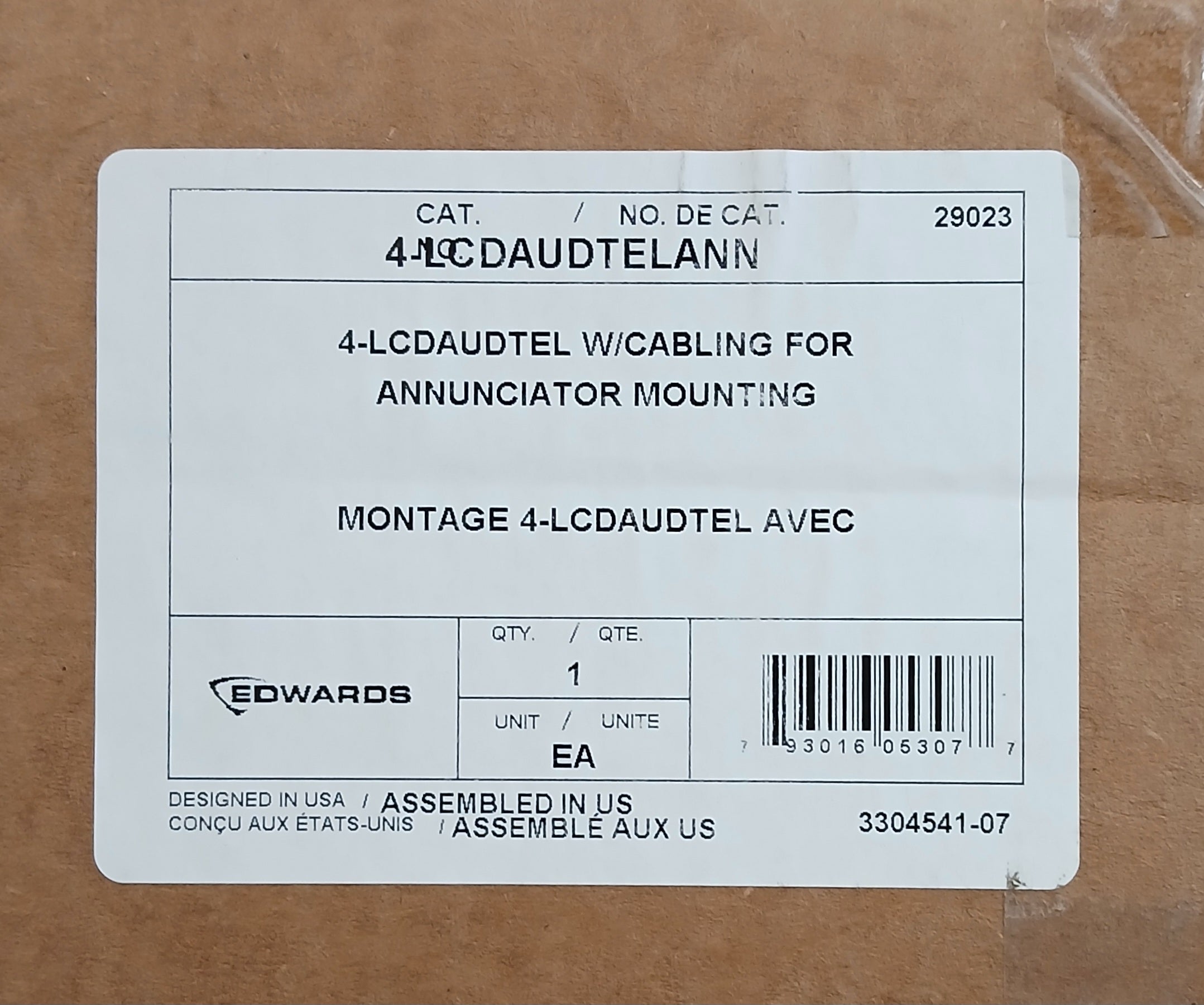 Edwards 4-LCDAUDTELANN - JEM Systems UK