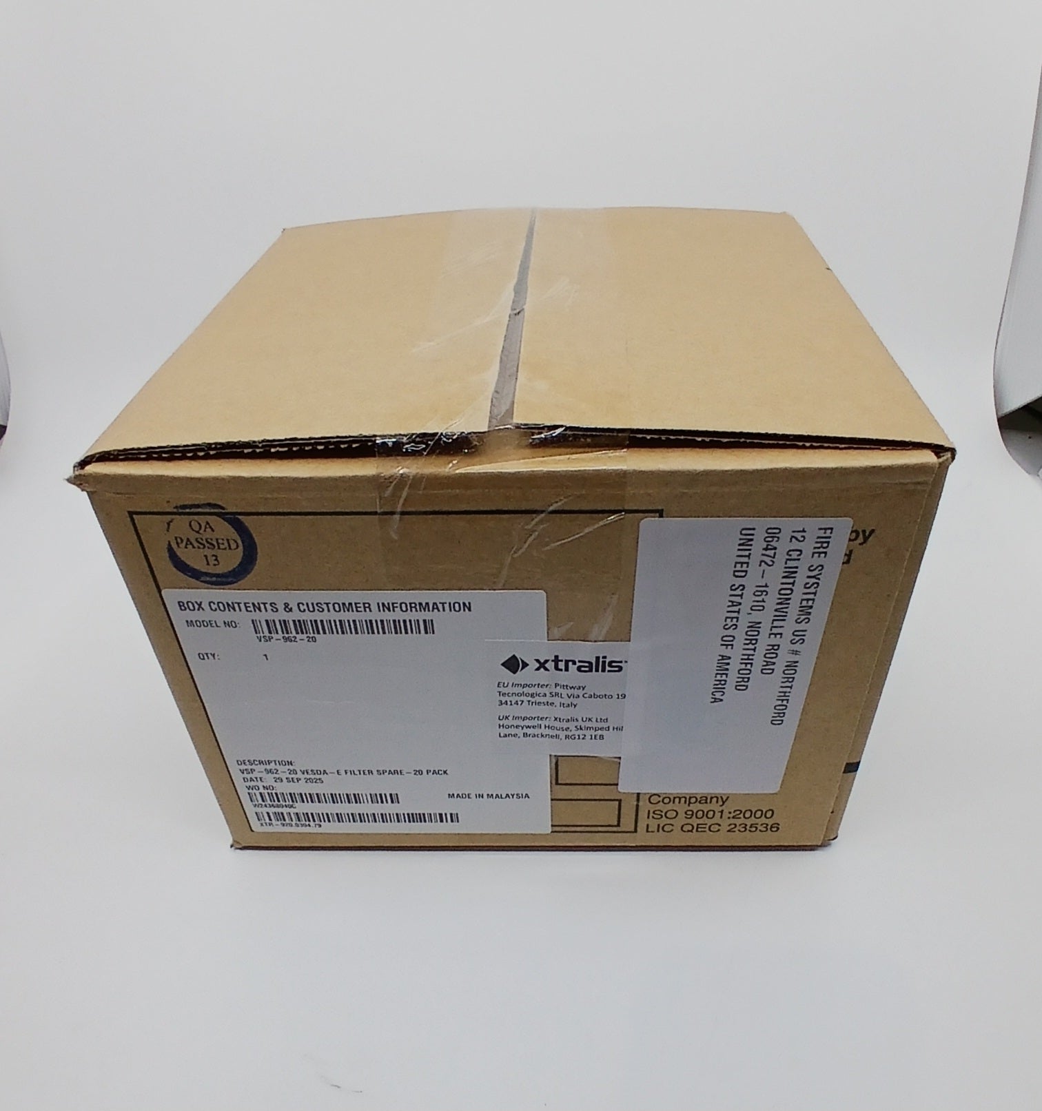 VESDA VSP-962-20 Pack of 20 Cartridges - JEM Systems UK