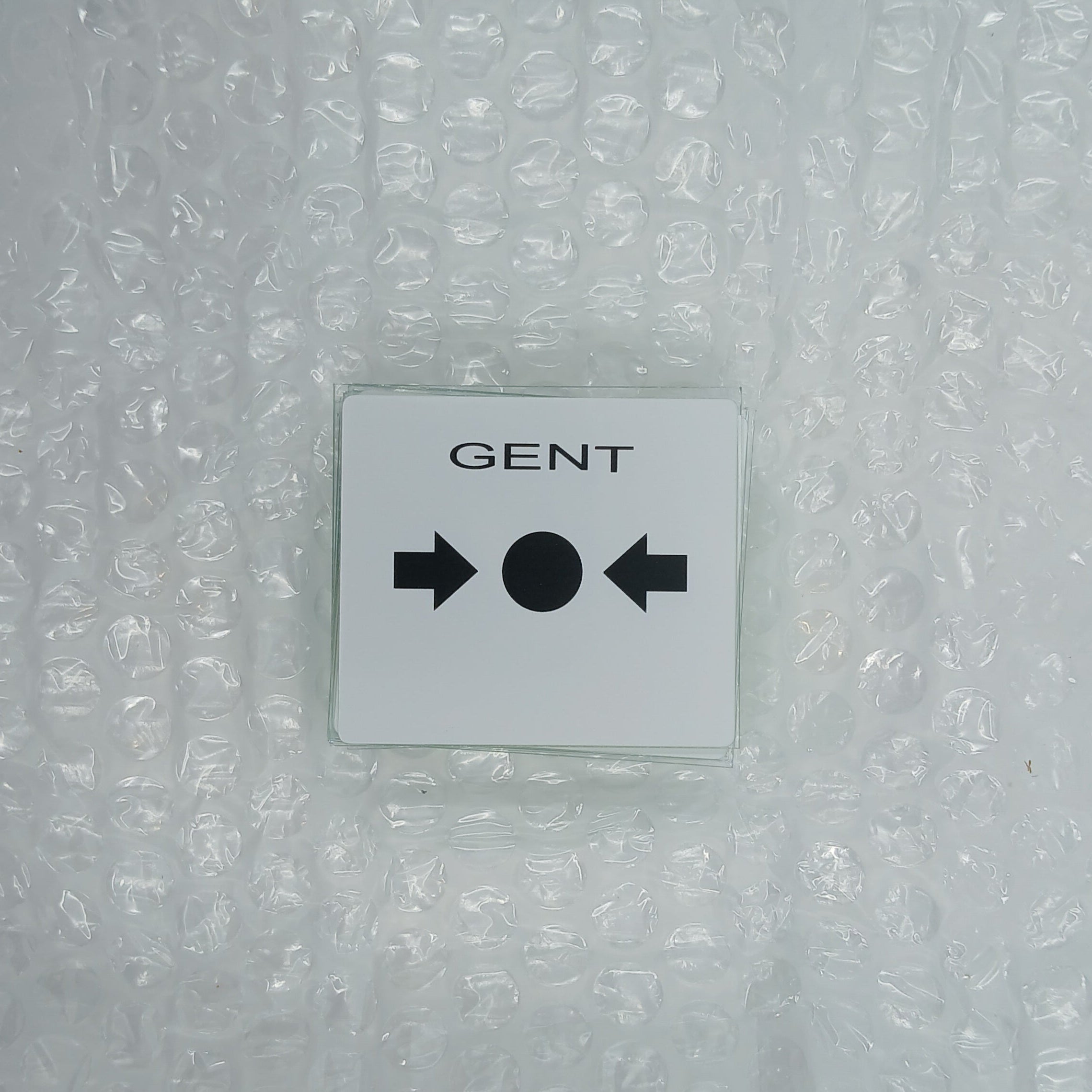 Gent S4-34891 Replacement Glass for S4-34800 - Pack of 10 - JEM Systems UK