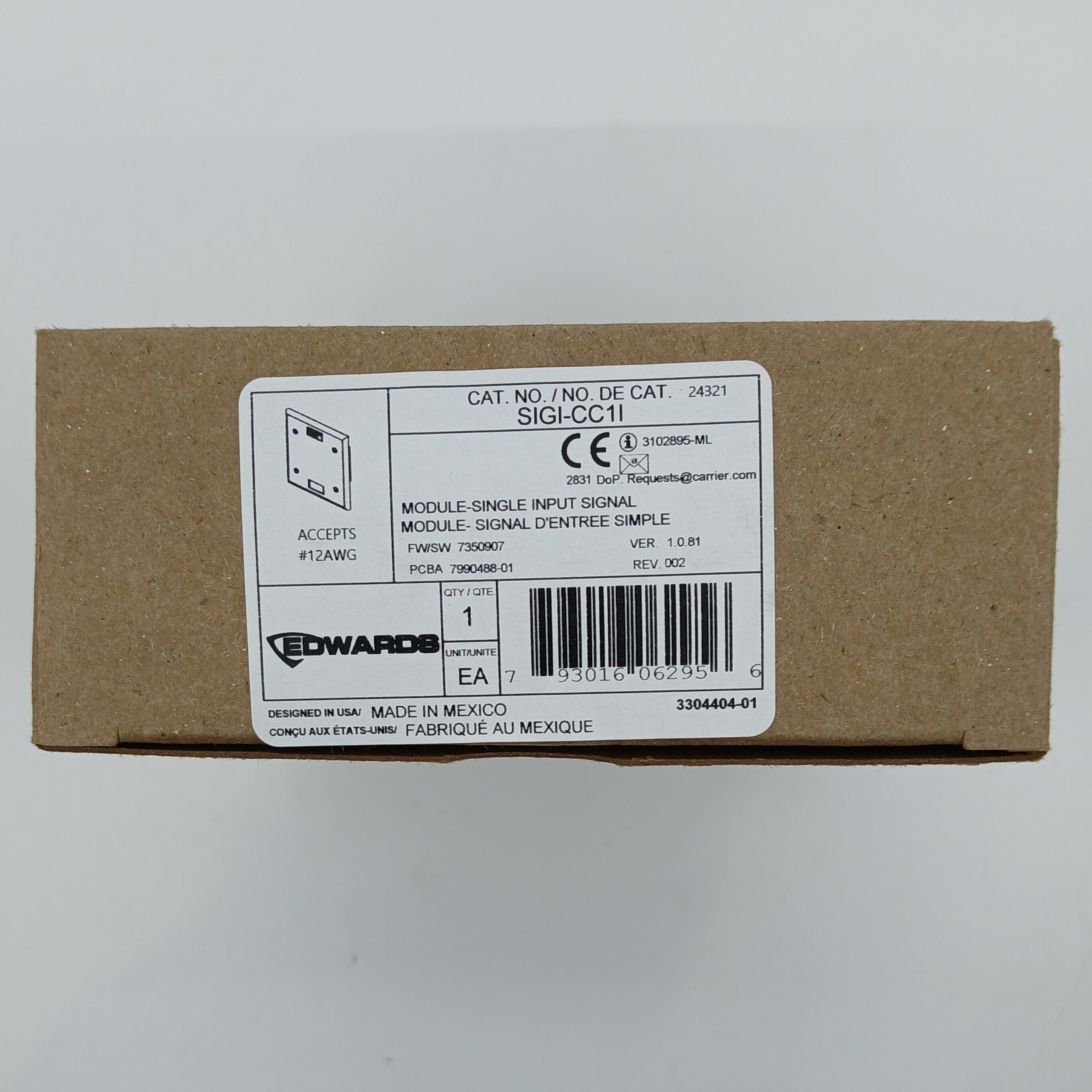 Edwards SIGI-CC1I - JEM Systems UK