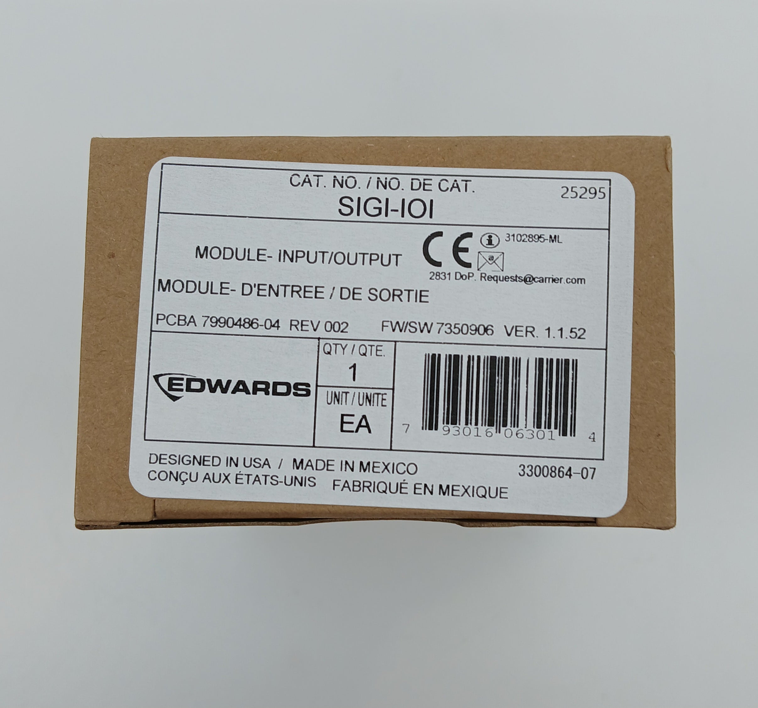 Edwards SIGI-IOI - JEM Systems UK