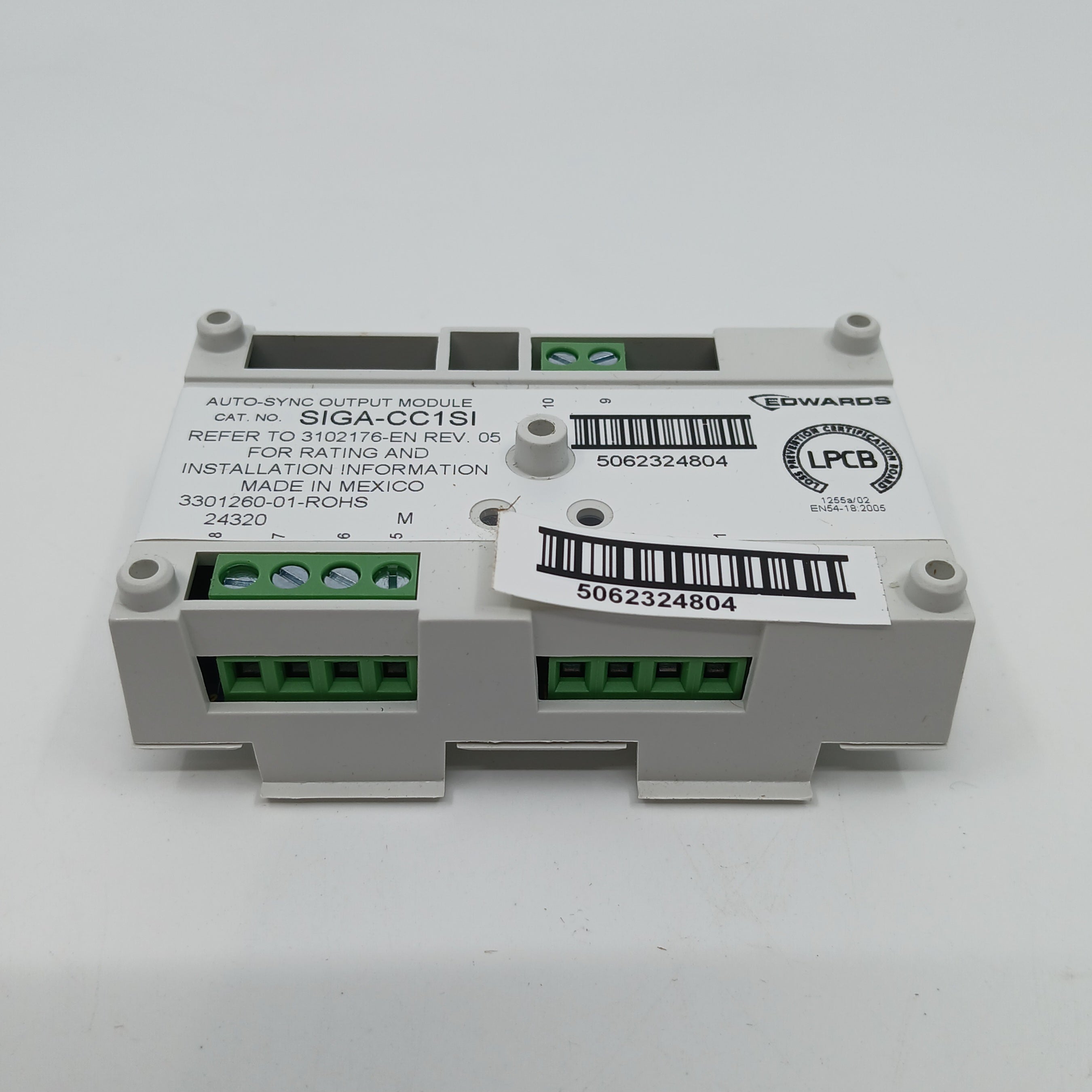 Edwards SIGA-CC1SI Single Input (Riser) Module - JEM Systems UK