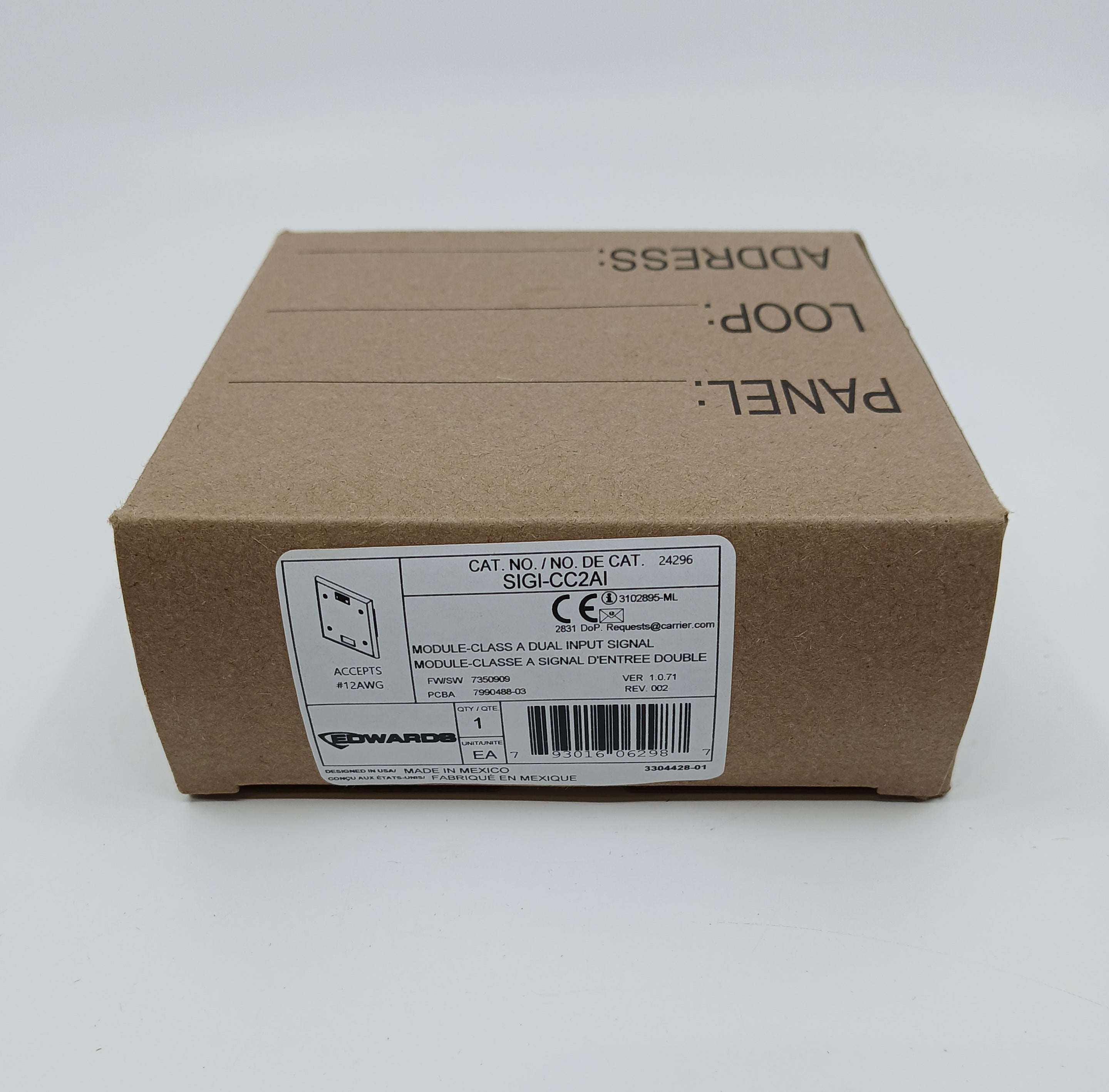 Edwards SIGI-CC2AI - JEM Systems UK