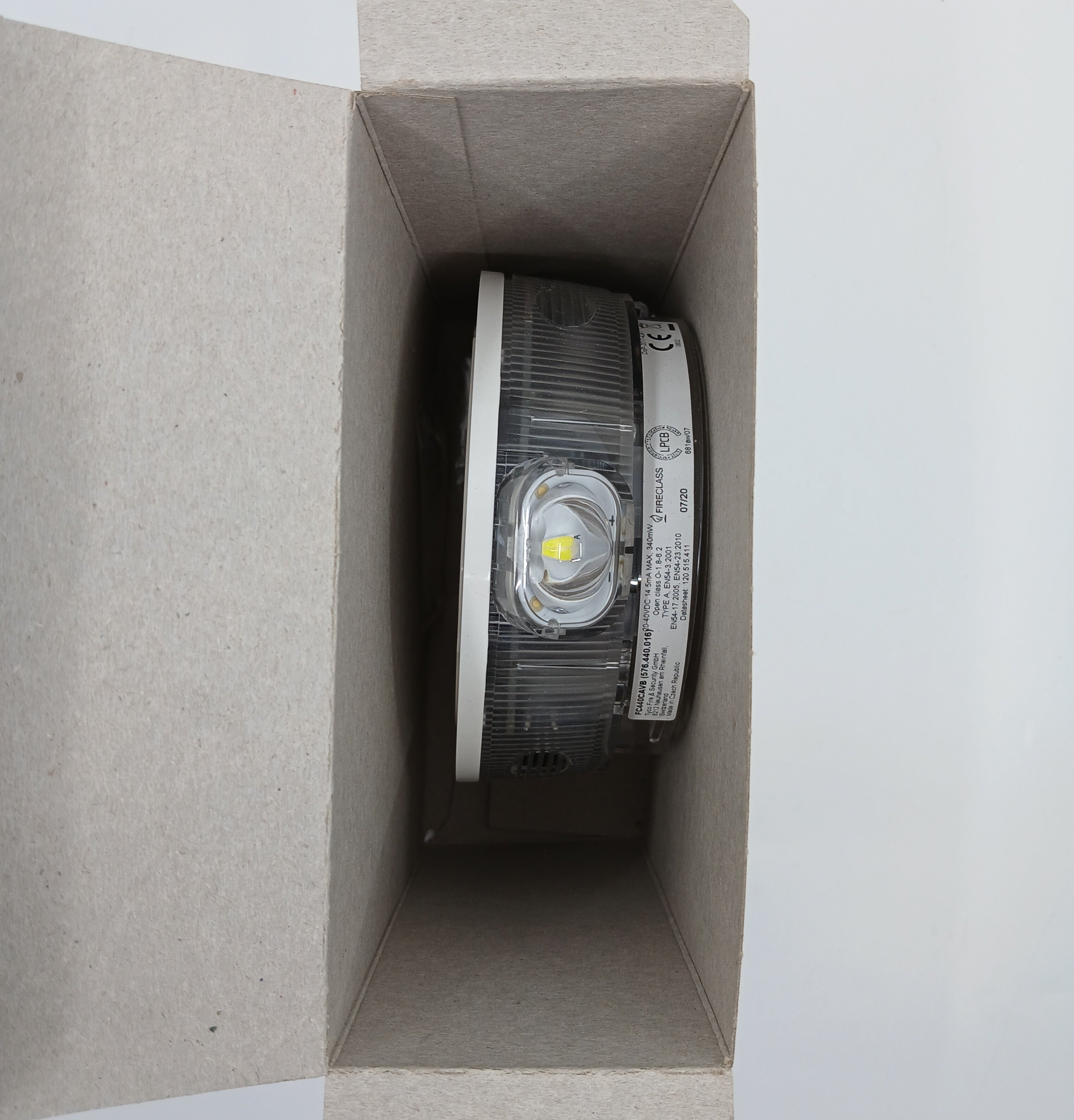 FireClass 576.440.016 FC440CAVB Addressable Base Sounder VAD BC - JEM Systems UK