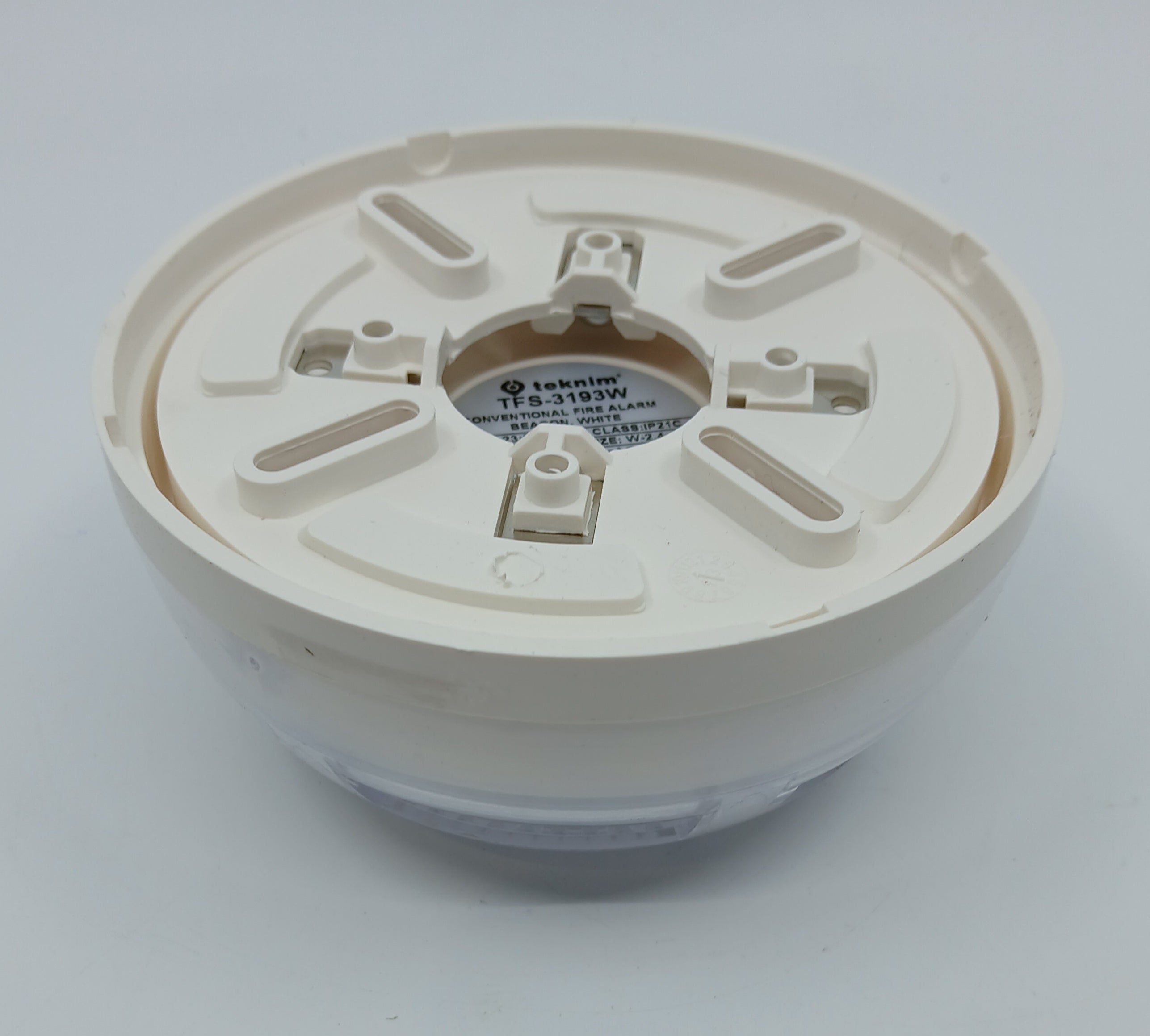 FireClass TFS-3193W Conventional Fire Alarm Flasher White - JEM Systems UK