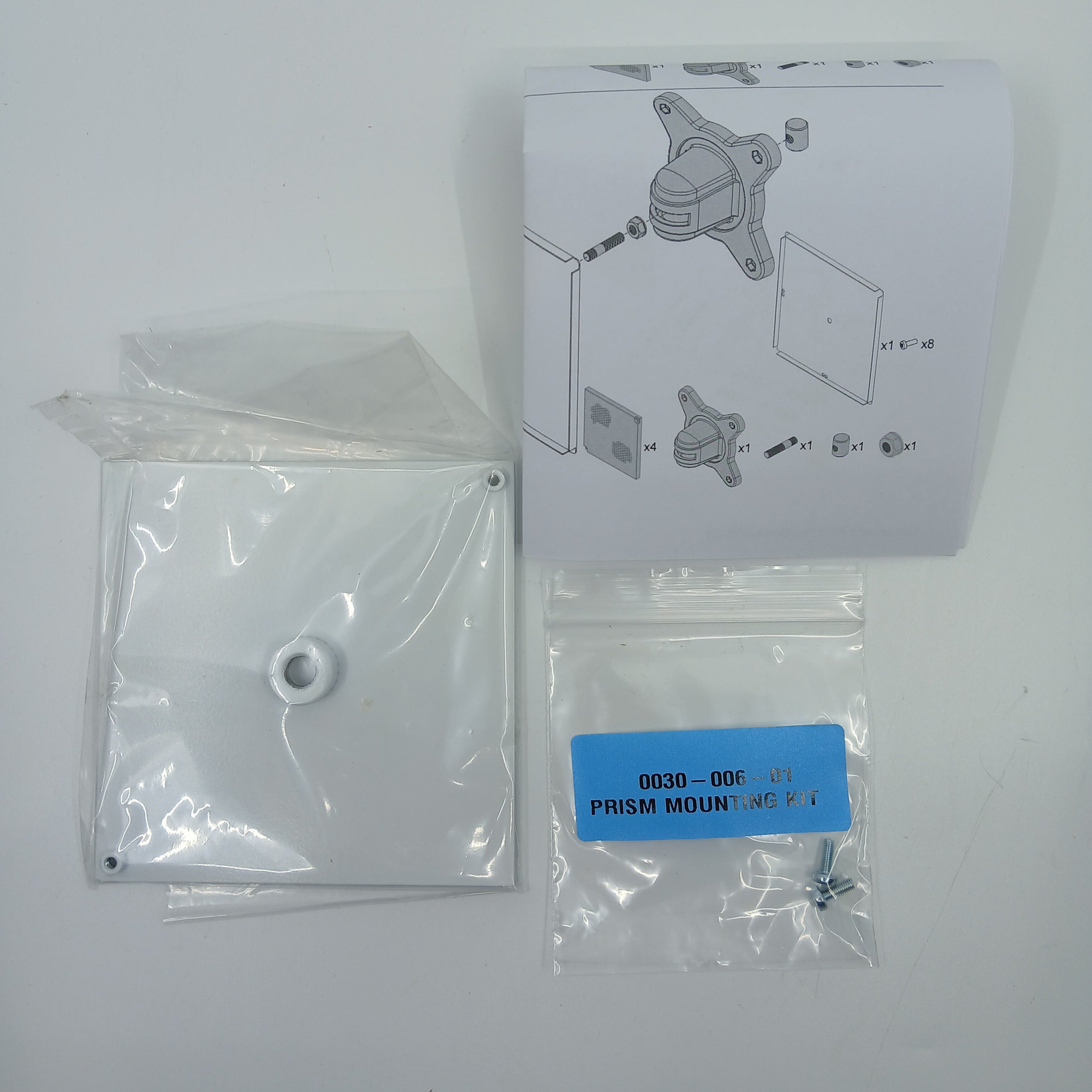 Fireray 5000-008 Prism Mounting Plate For 1 Prism - JEM Systems UK