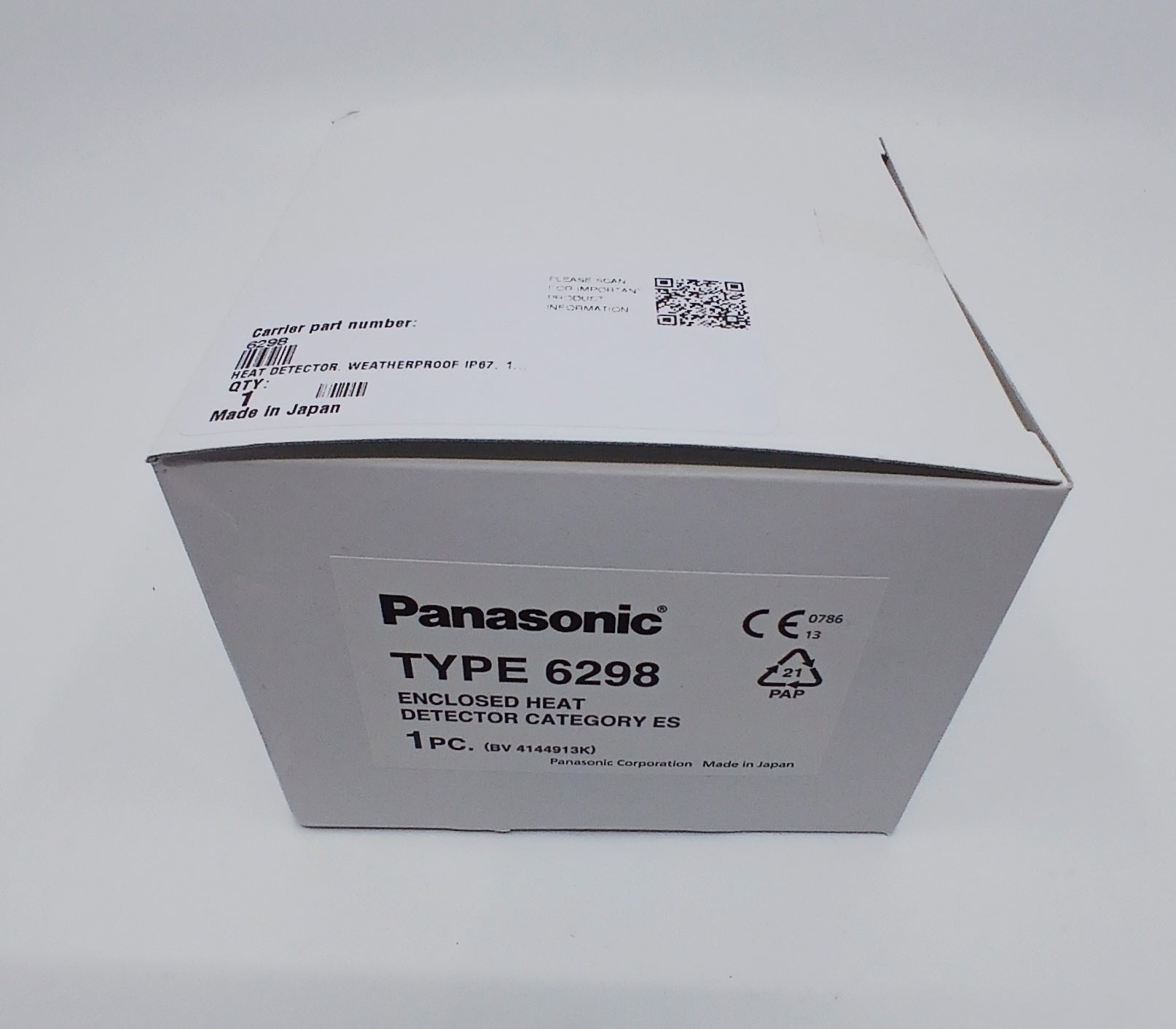 Ziton 6298 Weatherproof Heat Detector 117oC - JEM Systems UK