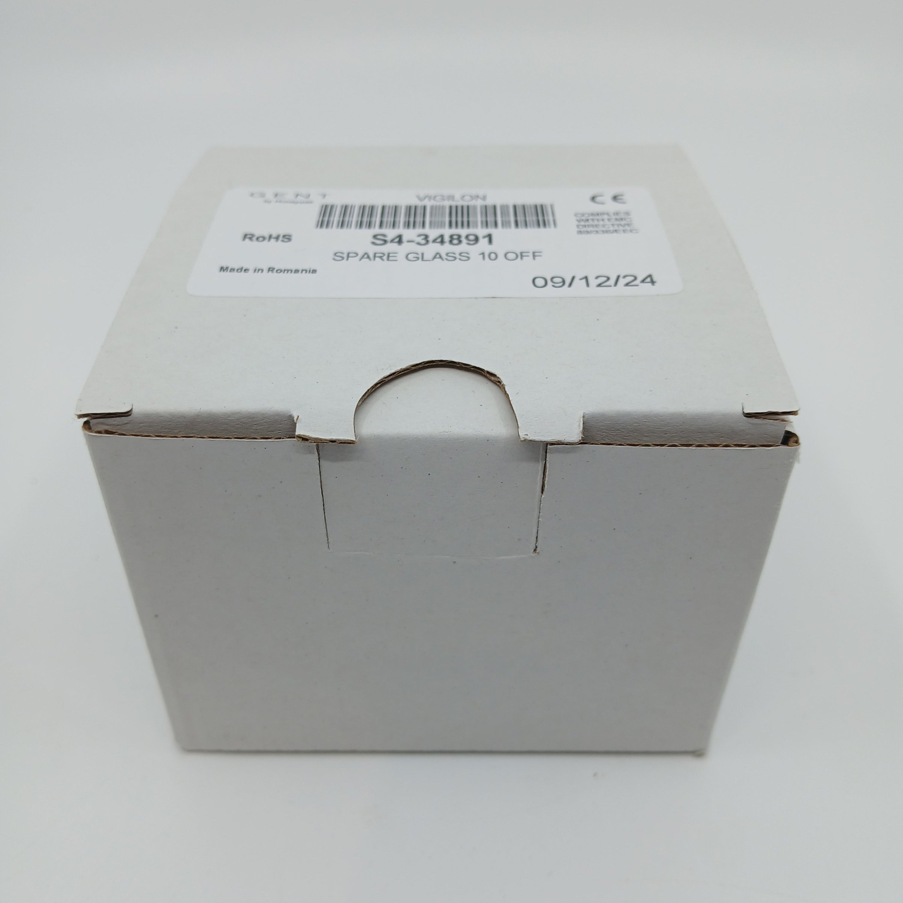 Gent S4-34891 Replacement Glass for S4-34800 - Pack of 10 - JEM Systems UK