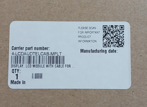 Edwards 4-LCDAUDTELCAB-MPLT Audio/Telephone LCD Module (MPLT Mount)