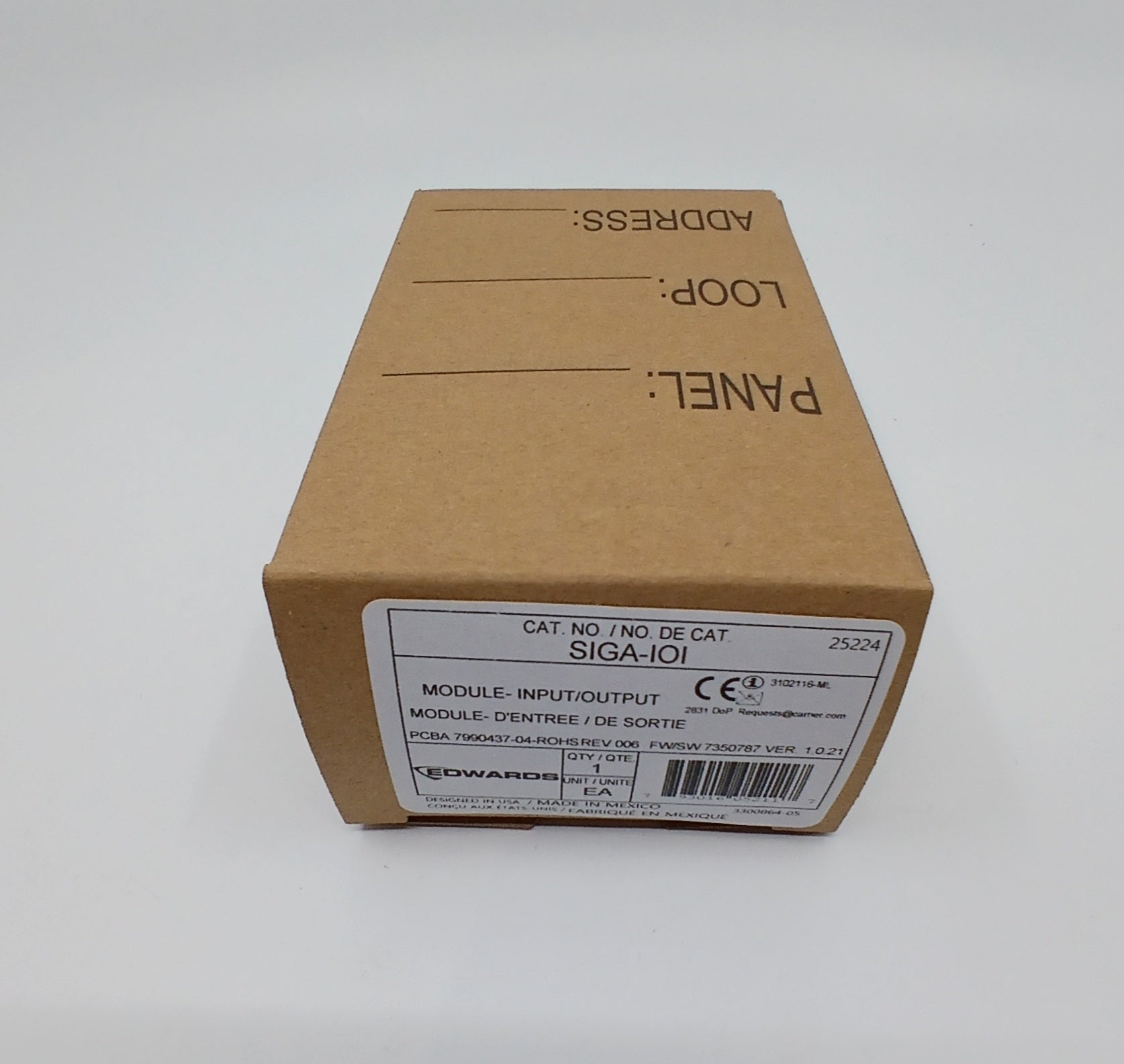 Edwards SIGA-IOI - JEM Systems UK