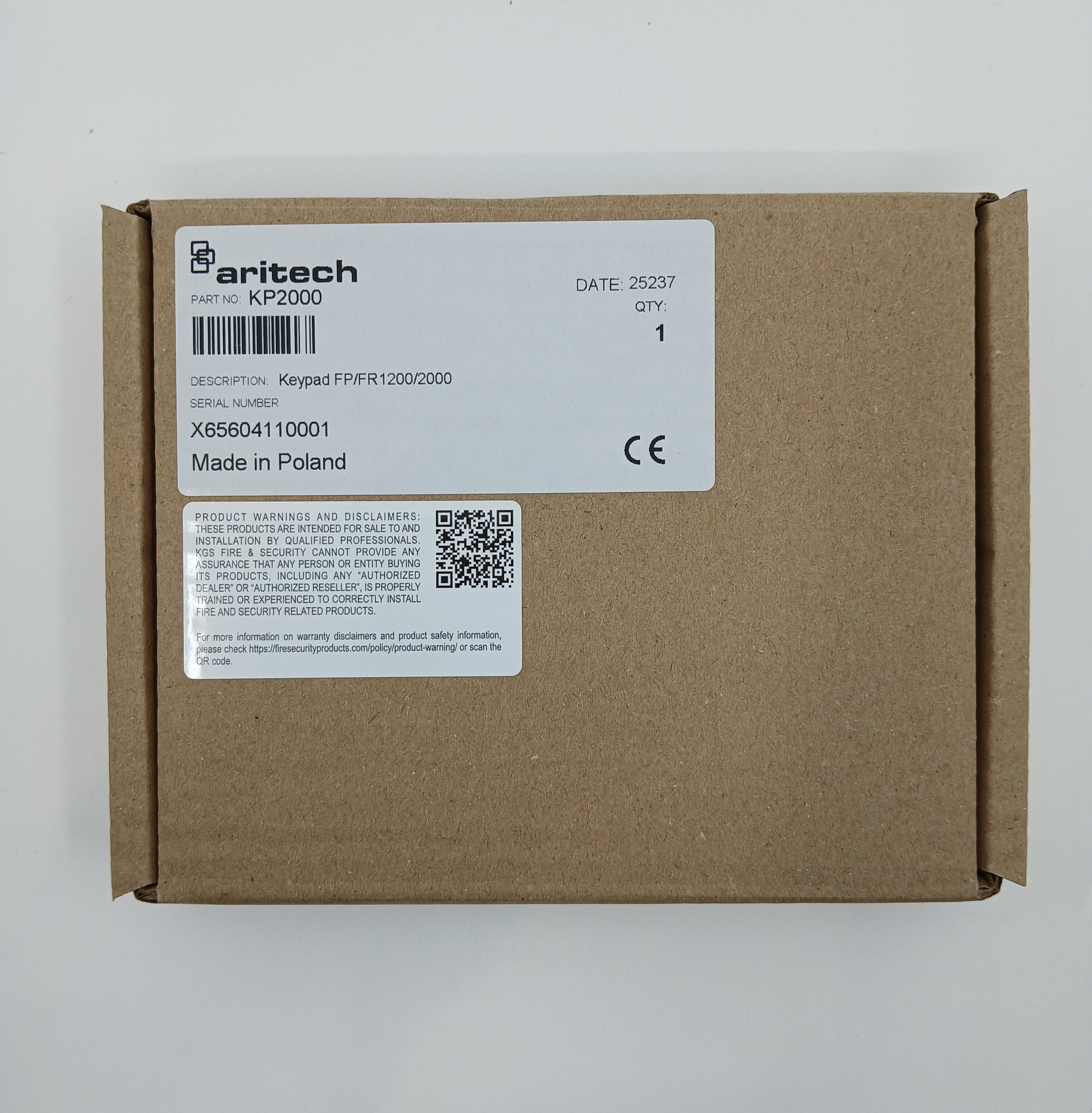 Aritech KP2000 - JEM Systems UK