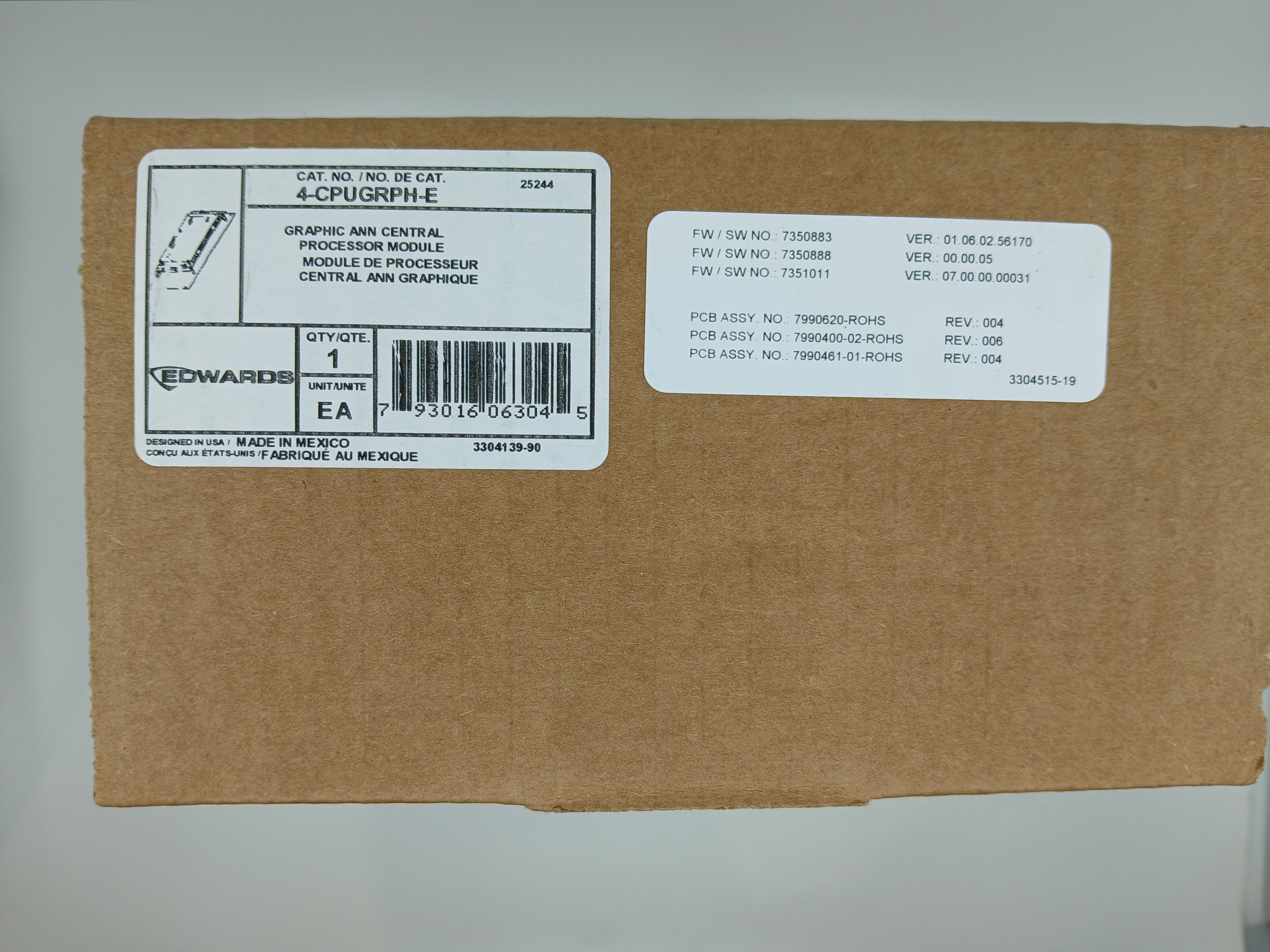 Edwards 4-CPUGRPH-E - JEM Systems UK