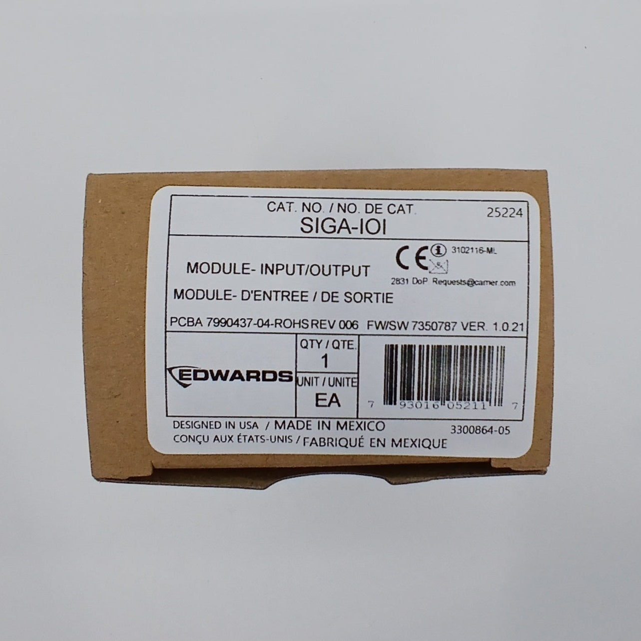 Edwards SIGA-IOI - JEM Systems UK