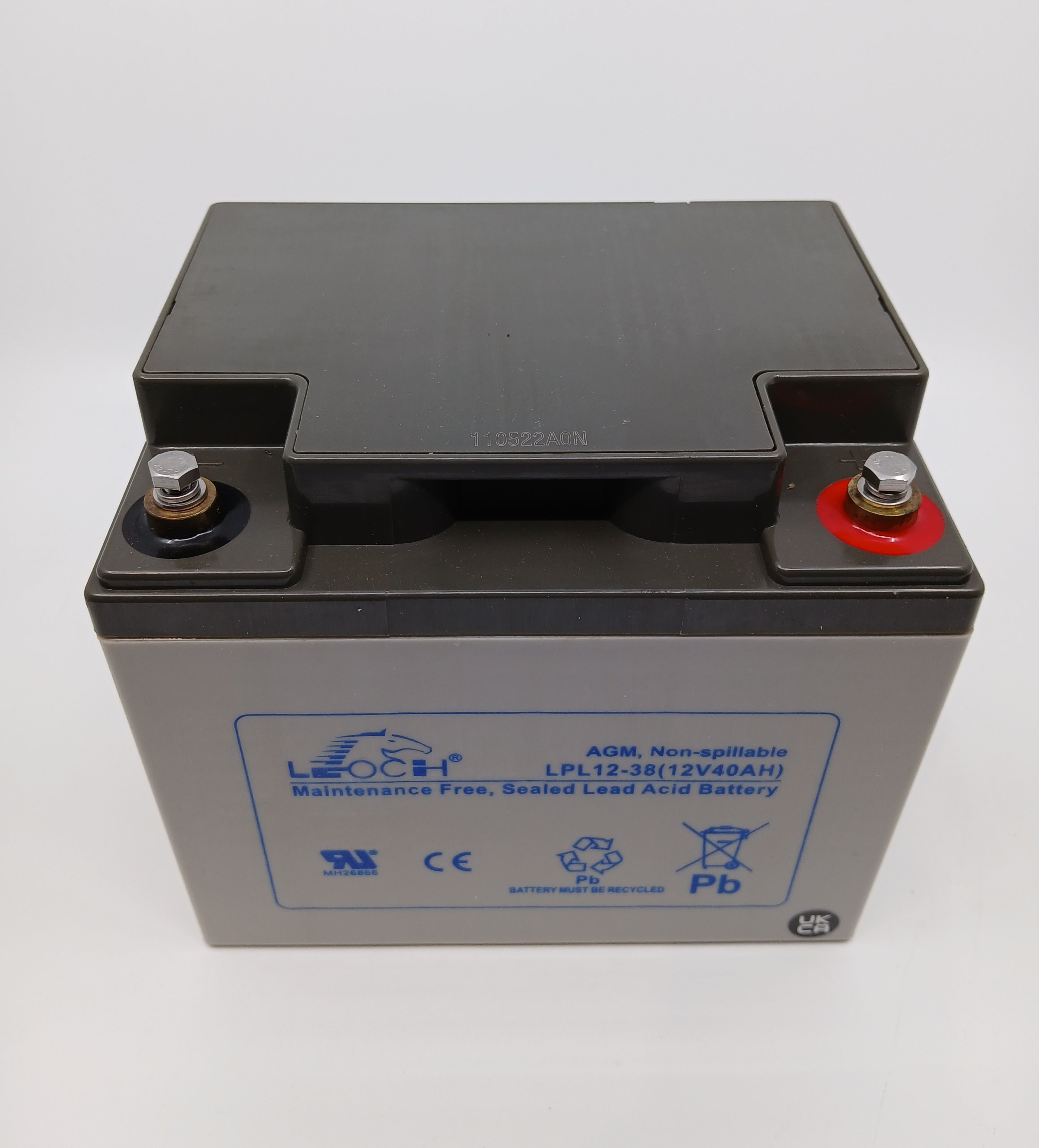 Edwards 12V40A Fire Alarm 12V 40Ah Backup Battery - JEM Systems UK