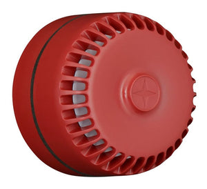 Eaton Fulleon ROLP Roshni Low Profile Sounder - Red, Shallow Base (ROLP/SV/R/S)