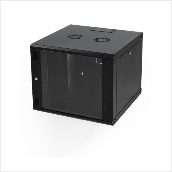 Connectix RackyRax Wall Mounting Cabinet 6U c/w Inset Glass Door
