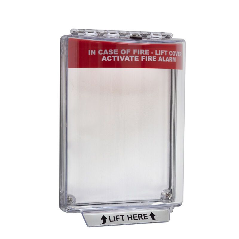 Firechief Flush Mounted Call Point Cover c/w Integral Sounder (STI-13020FR)