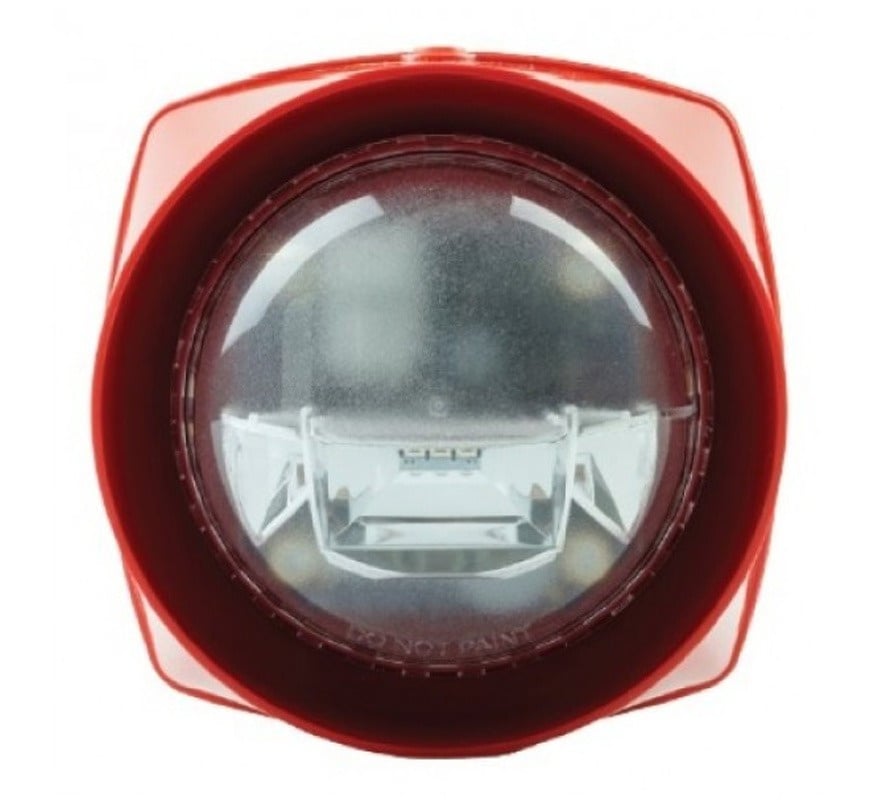 GENT S-Cubed Addressable High Power VAD (Red Body, Red Flash) (S3-VAD-HPR-R) - JEM Systems UK