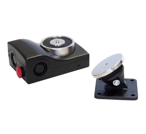 Eaton Thermoplastic Electromagnetic Door Holder, 50kg, 24V, Black, Release Button (13050-CSA)