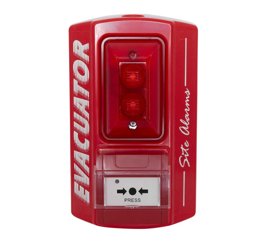 Evacuator Sitemaster Call Point Site Alarm (FMCEVASMBG) - JEM Systems UK