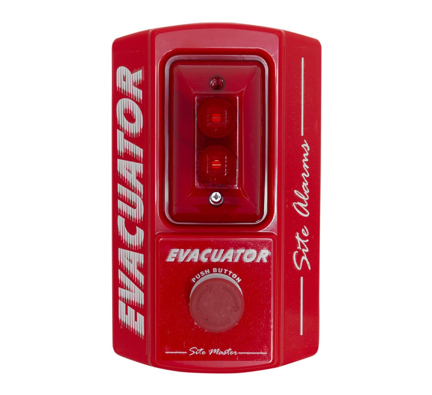 Evacuator Sitemaster Push Button Site Alarm (FMCEVASMPB) - JEM Systems UK