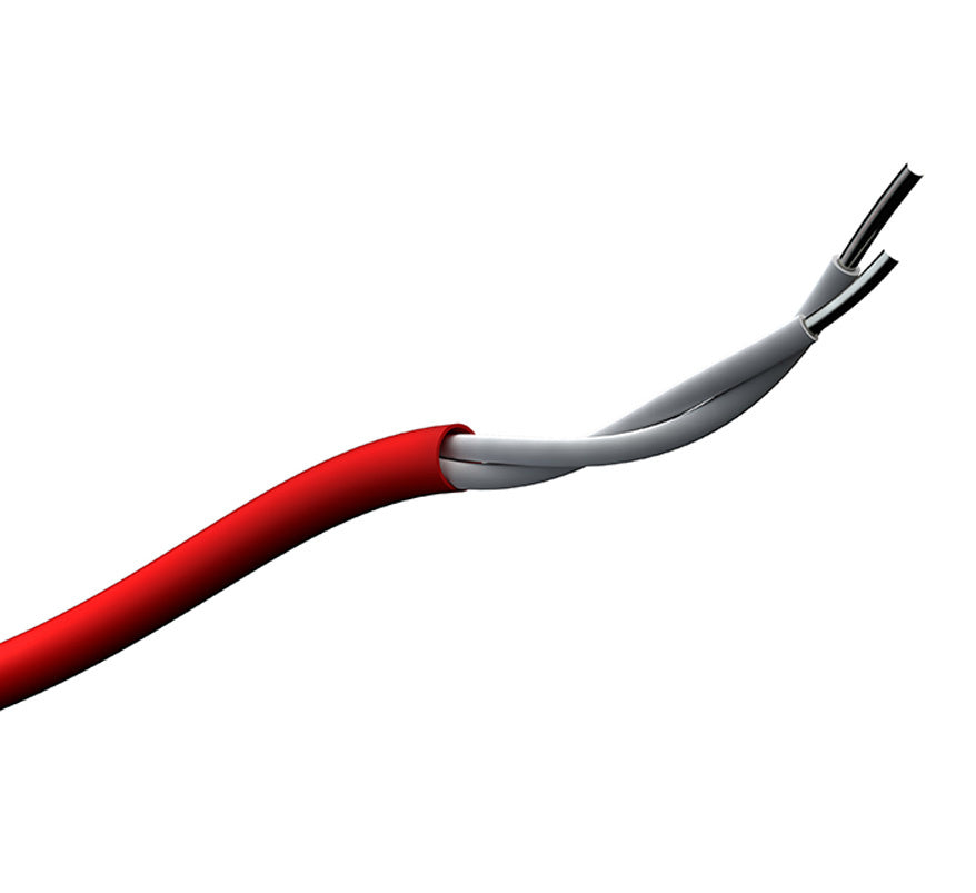 Signaline UL/FM 68°C Fixed Temperature Linear Heat Detector (Red PVC sheath) (50m) (SL-FT-68) - JEM Systems UK