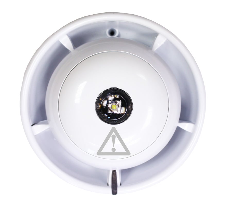 EMS SmartCell Wireless Ceiling Mounted Information Sounder VID (White Body / Blue Flash) (SC-33-0230-0001-99) - JEM Systems UK