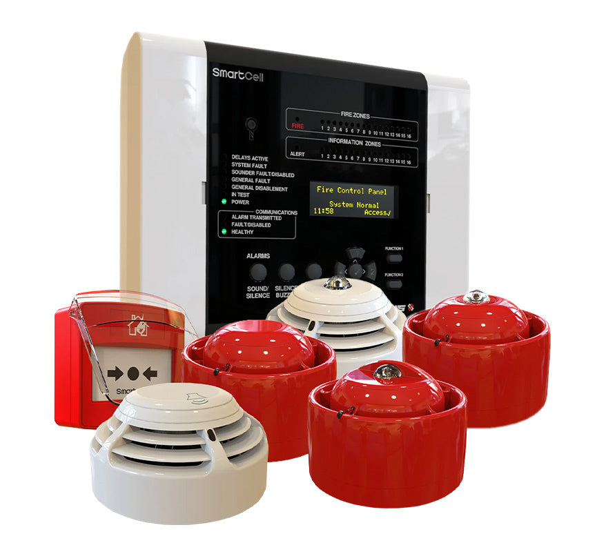 EMS SmartCell Wireless Fire Alarm System Kit Builder - JEM Systems UK