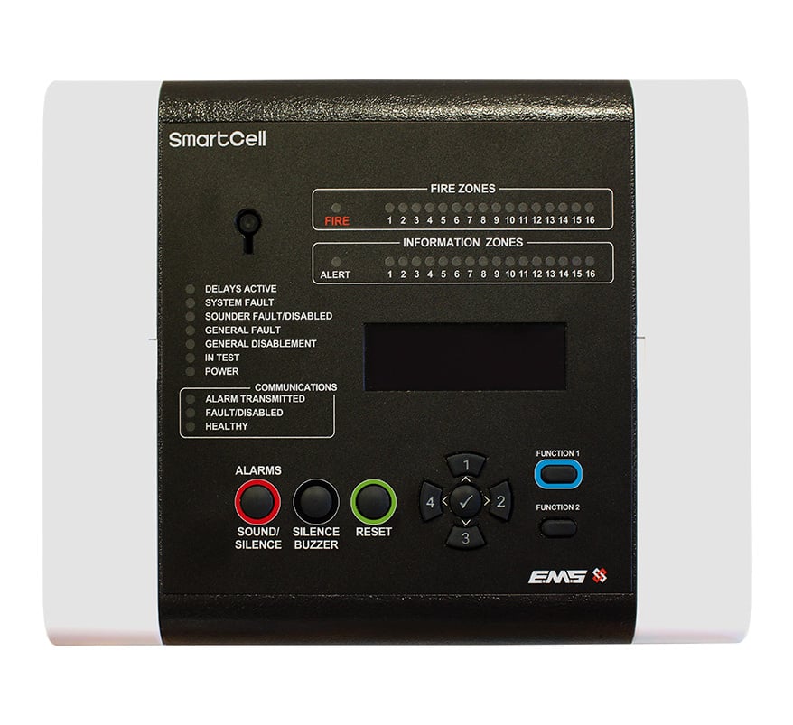 EMS SmartCell Wireless Fire Control Panel (24V) (SC-11-2201-0001-99) - JEM Systems UK