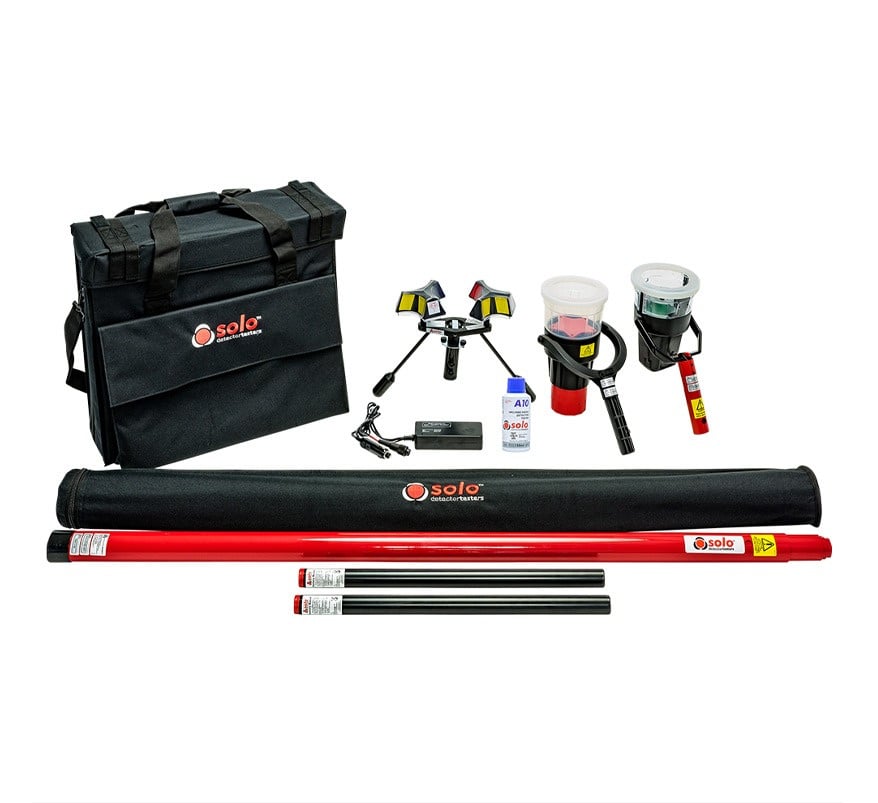 Solo 822 Smoke & Cordless Heat Detector Test & Removal Kit (6m) (2 Baton) (SOLO822-001) - JEM Systems UK