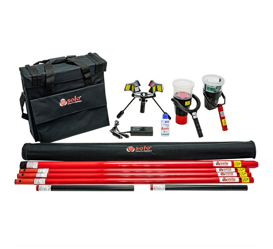 Solo 823 Smoke & Cordless Heat Detector Test & Removal Kit (9.3m) (2 Baton) (SOLO823-001) - JEM Systems UK
