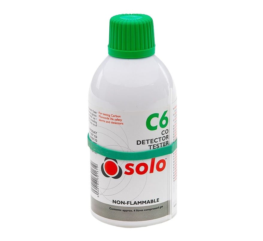 Solo C6 Handheld Carbon Monoxide Test Gas Aerosol with Straw (SOLOC6-001) - JEM Systems UK