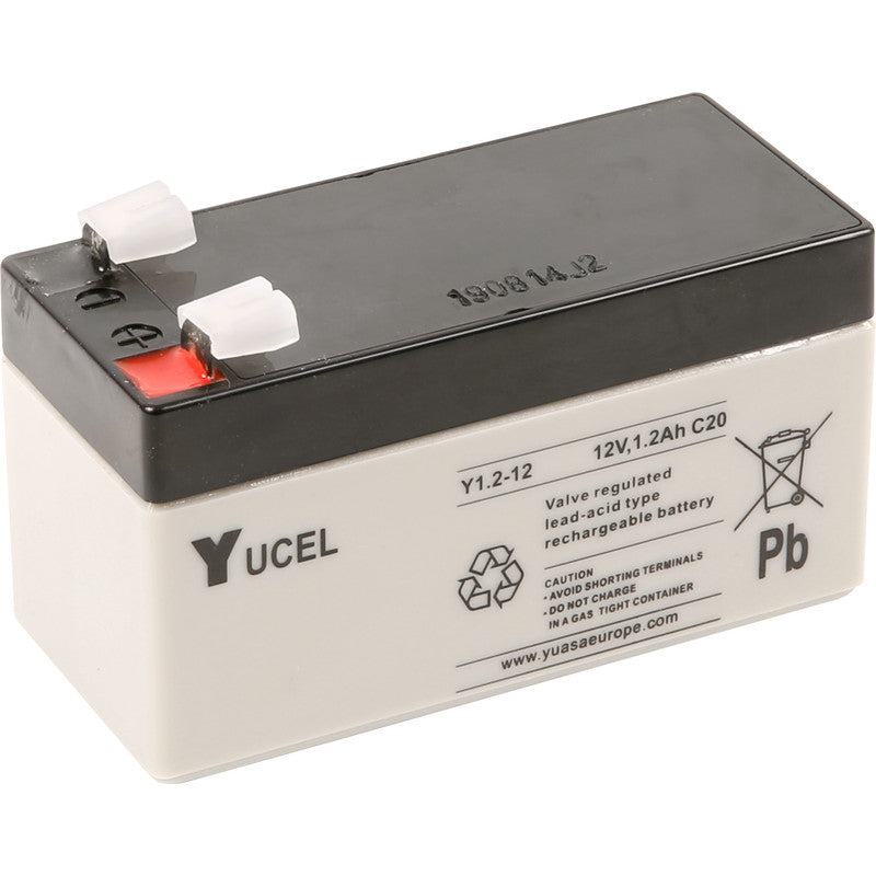 Yucel Y1.2-12 12V 1.2Ah VRLA Battery