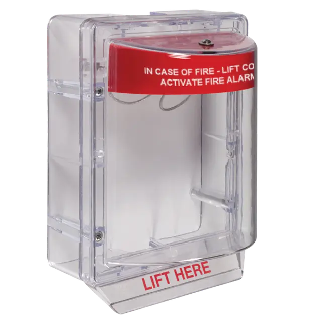 STI-1230 Stopper II - Surface Mount - FIRE ALARM text - JEM Systems UK
