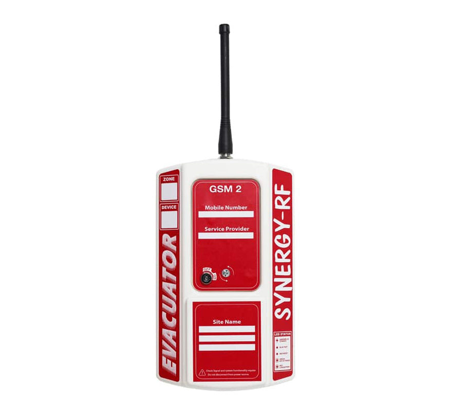 Evacuator Synergy RF Wireless Site Alarm GSM2 (FMCEVASYNGSM2) - JEM Systems UK