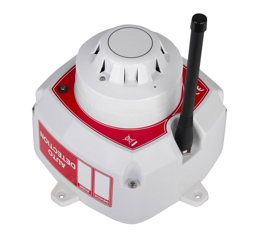 Evacuator Synergy RF Wireless Site Alarm Smoke Detector (FMCEVASYNSD) - JEM Systems UK