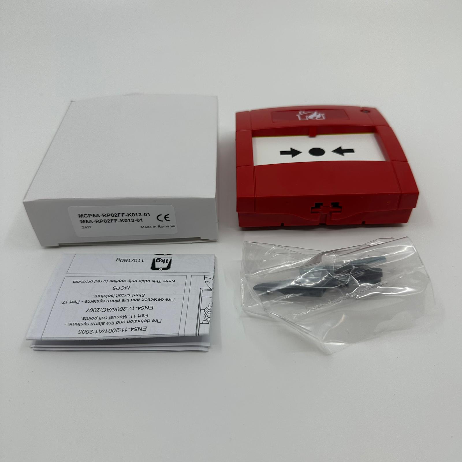System Sensor M5A-RP02FF-K013-01 Addressable Manual Call Point with Isolator - JEM Systems UK