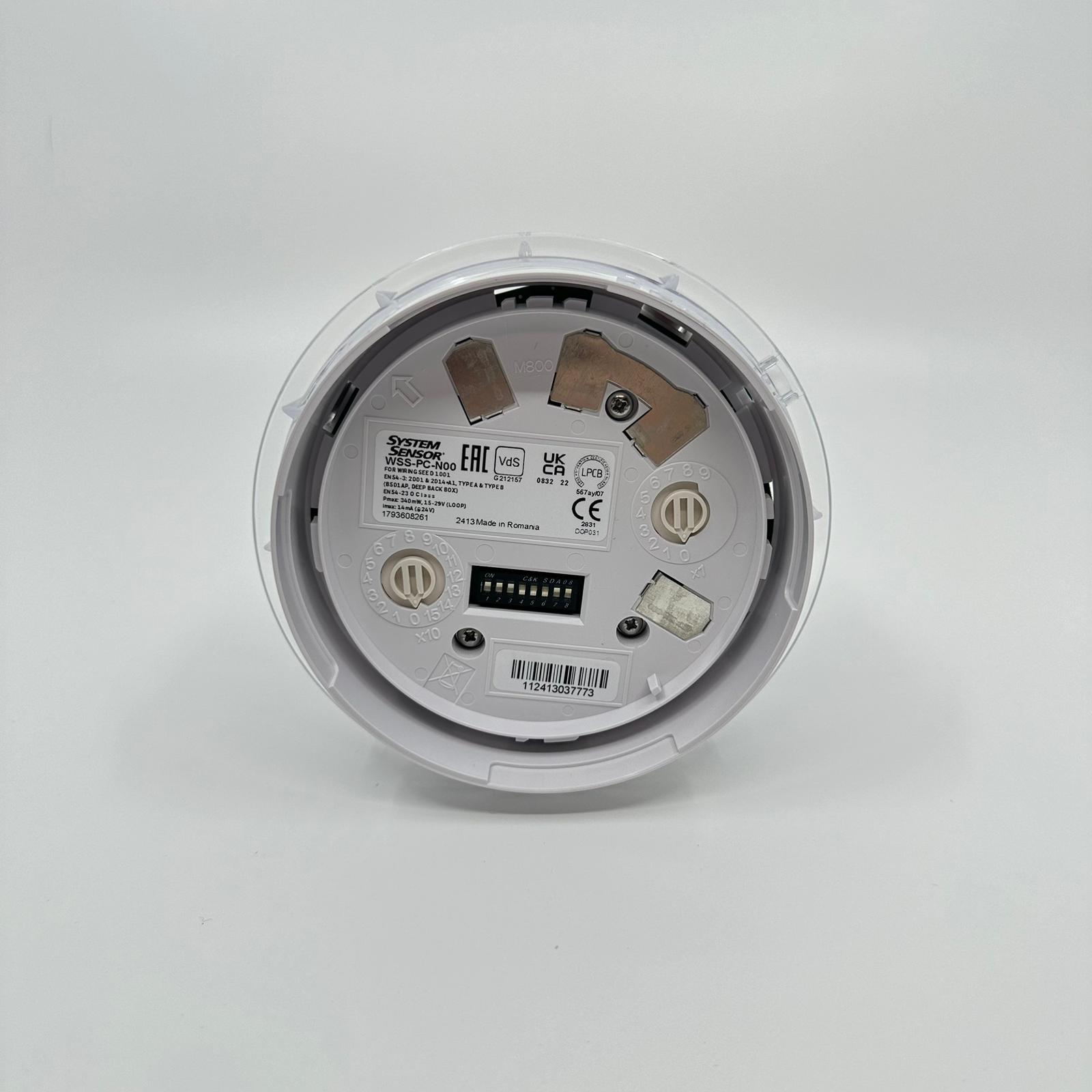 System Sensor WSS-PC-N00 Wall Mount Sounder Strobe VAD - JEM Systems UK