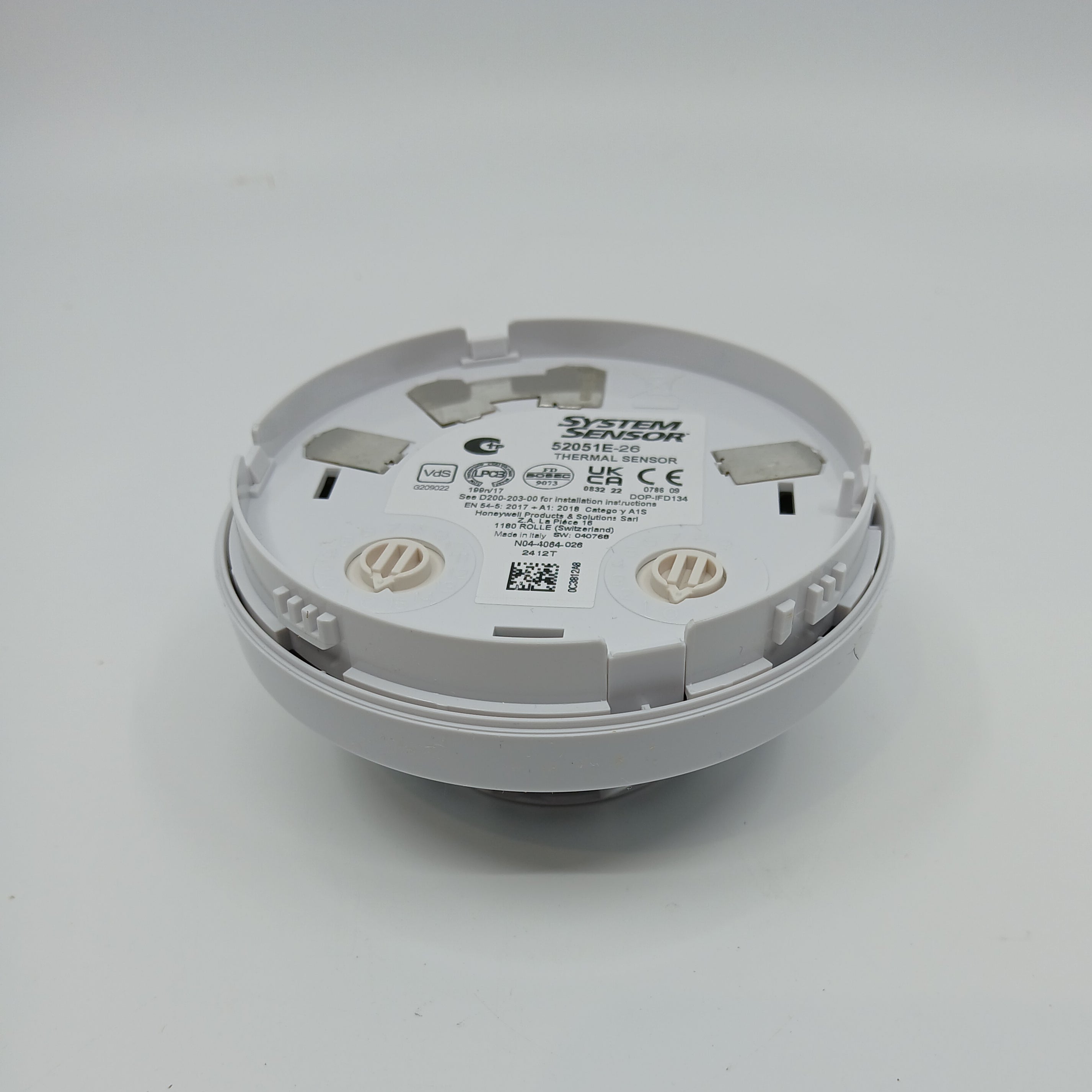 System Sensor 52051E-26 Heat Detector Fixed 58°C - JEM Systems UK