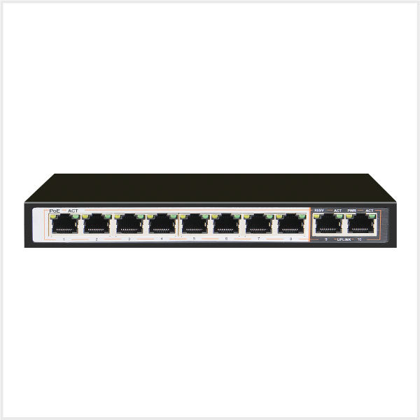 Titus 10-Port Fast PoE Switch