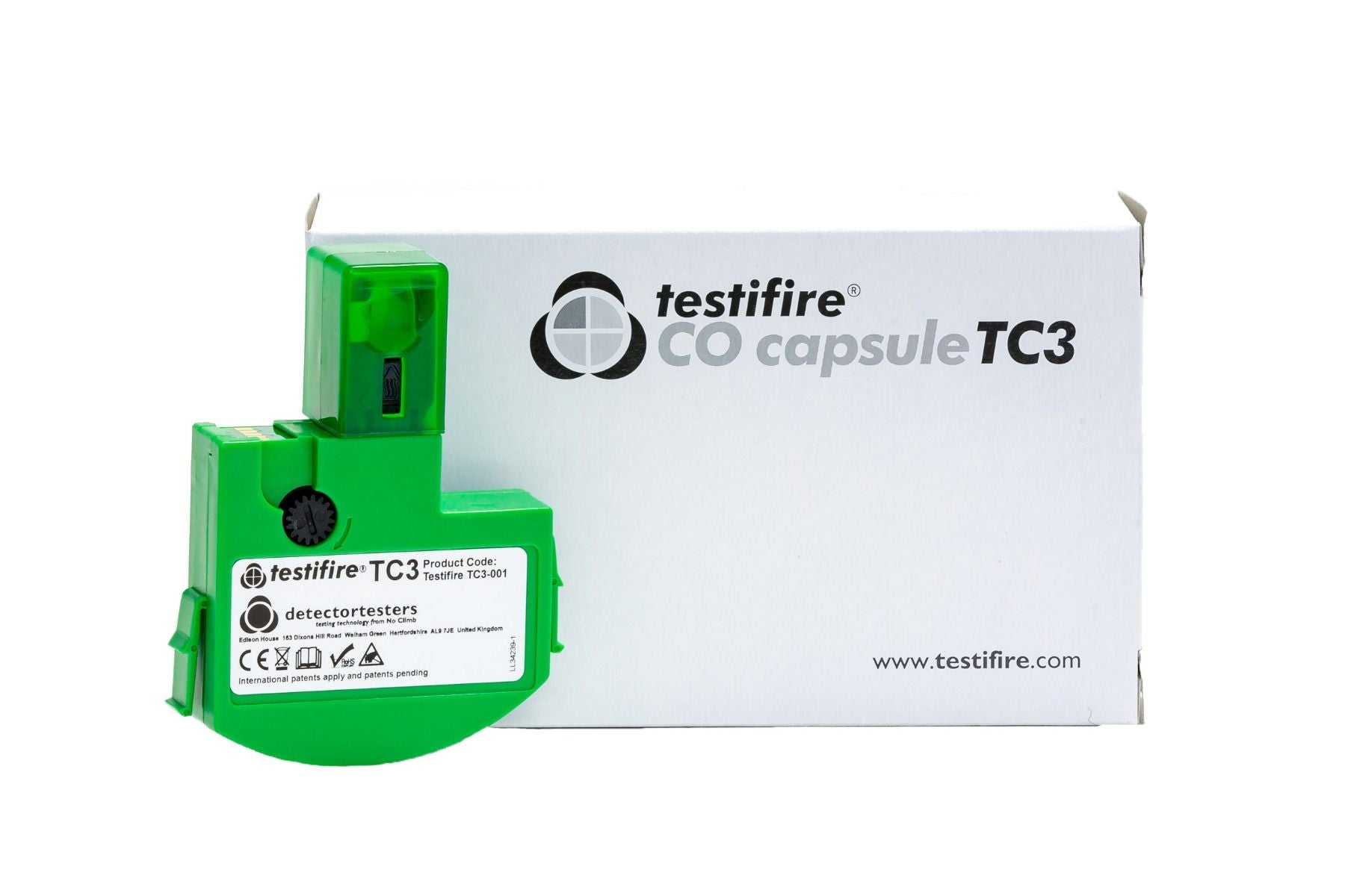 Replacement CO Capsule for Testifire (TC3-6PACK-001)