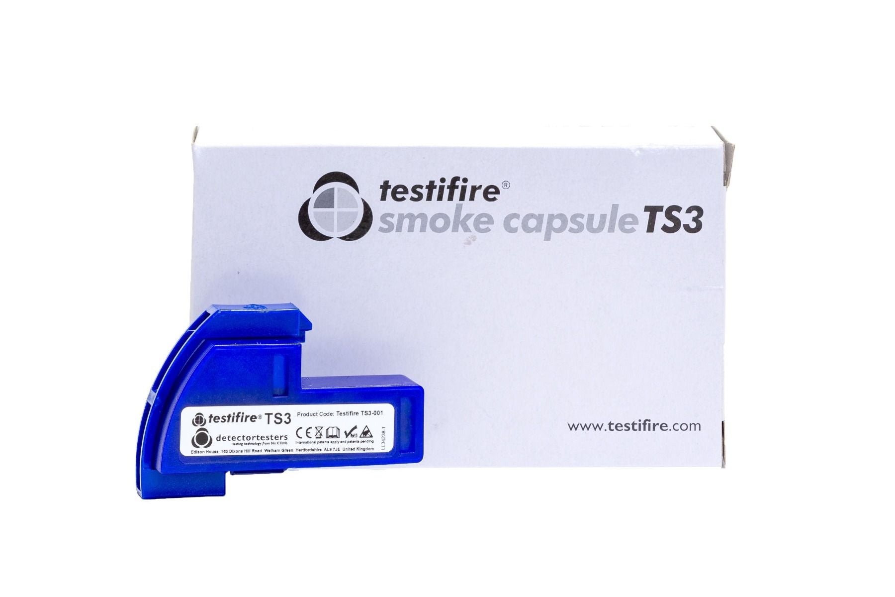 Testifire TS3 Smoke Capsules - Pack with 3 Units - JEM Systems UK
