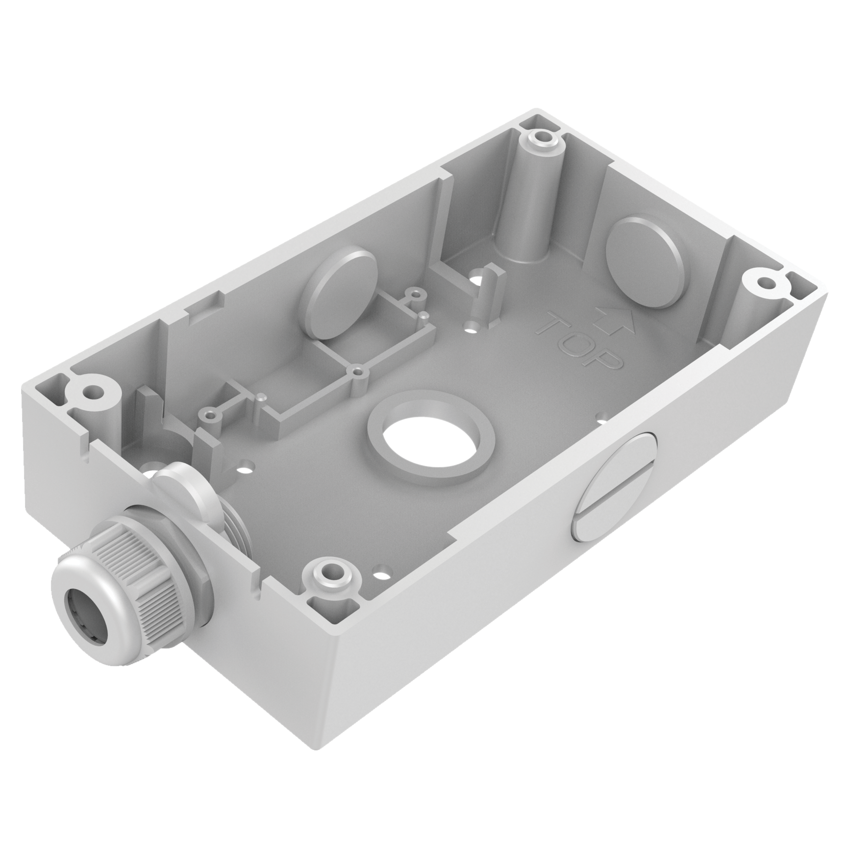 TruVision TVD-SNB-BB Back Box 4-Directional Conduit Indoor & Outdoor - JEM Systems UK