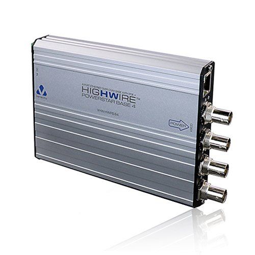 Veracity VHW-HWPS-B4 Powerstar Base-4 4-Port Ethernet over Coax Base Unit, (Replaces VHW-HWPS-B4-LL)